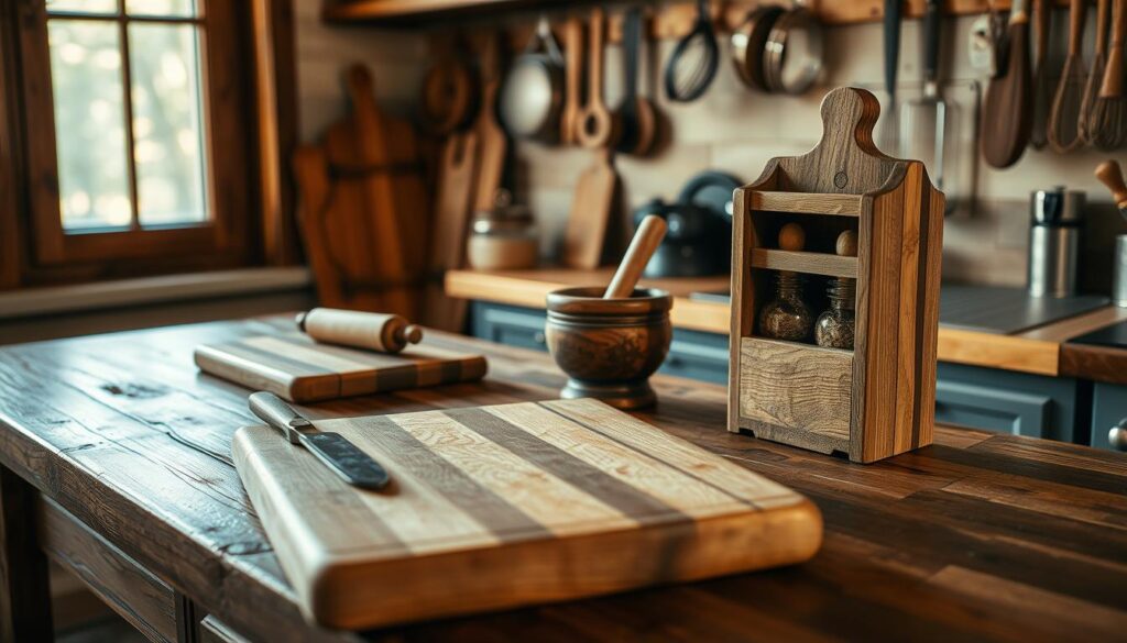 wooden kitchen essentials